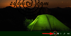 Cara menampilkan icon battery di Windows 10