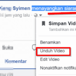 3 cara mudah download video dari Facebook